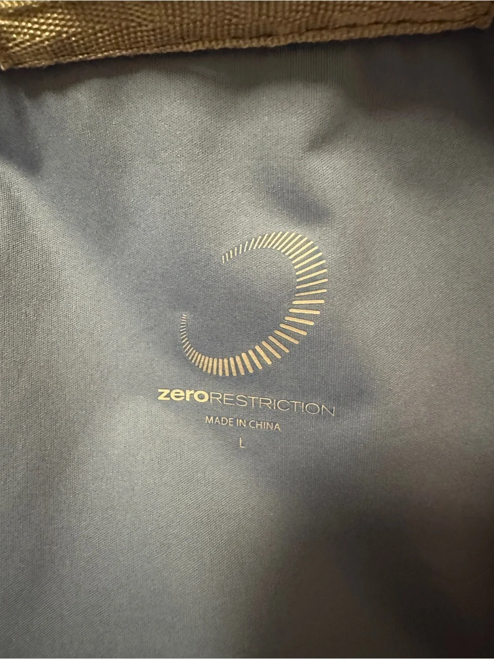 ZR Zero Restriction Golf Pullover Rain Jacket with Quarter Zip - Large